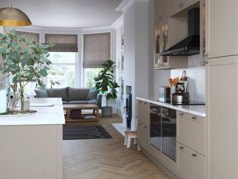 Kensington Highland Stone with Portland Oak 2