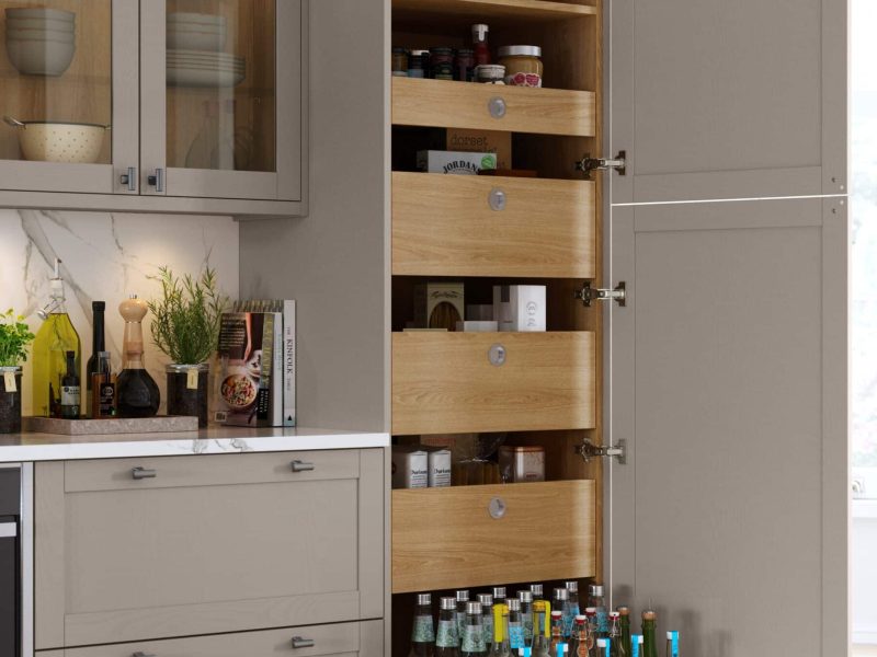 Kensington Highland Stone with Portland Oak SpaceTower 4