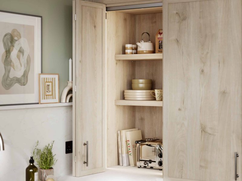 Soho Willow and Blonde Oak - cameo (country dresser)